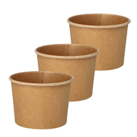 Woodeven Pojemniki na zupę BIO 230 ml 25szt