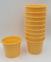 osłonka / doniczka 10szt.  caro 11cm  żółta