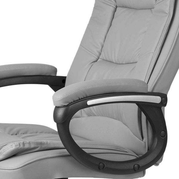 Fotel biurowy Sofotel Porto - szary zdjęcie 7