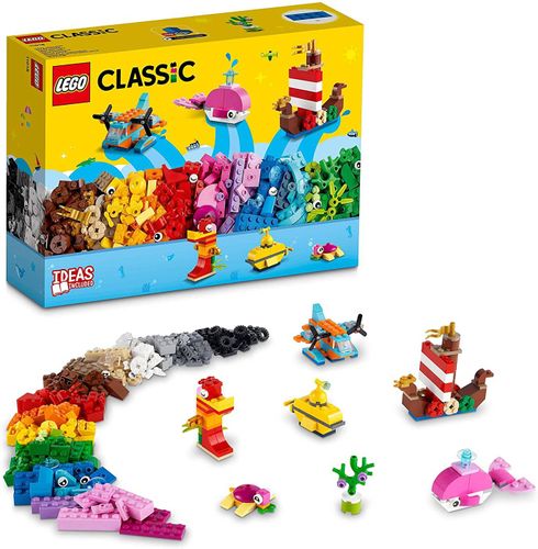 LEGO Classic Kreatywna oceaniczna zabawa 11018 na Arena.pl