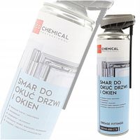 Smar do Okuć Drzwi Okien Zawiasów Bram z Aplikatorem Bezbarwny