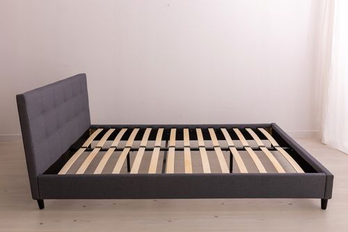 NERI  160X200 ŁÓŻKO TAPICEROWANE SZARE na Arena.pl