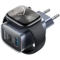 Ładowarka sieciowa USAMS CC293 T67 20W iWatch 1xUSB-C 1xUSB-A tarnish