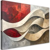 Obraz do salonu sypialni biura loftu, Abstrakcja linie 90x60