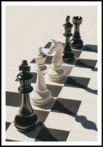 Plakat 68x101cm Szach i Mat na Arena.pl