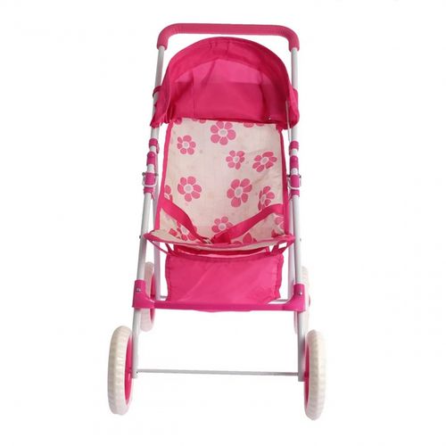 WOOPIE ROYAL Wózek dla Lalek Spacerówka w Kwiaty na Arena.pl