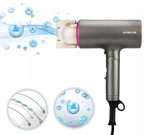 Profesjonalna suszarka do włosów Jonizacja Składana Krexus na Arena.pl