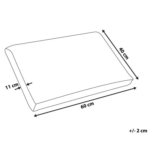 Poduszka żelowa memory foam 60 x 40 cm EMIN na Arena.pl