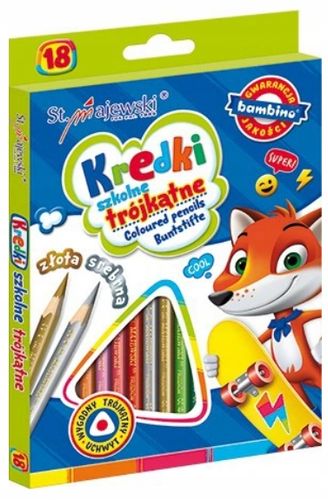 Kredki Bambino Ołówkowe 18Kol 18Cm 2670 A'8 na Arena.pl