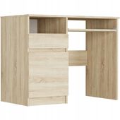 Meble biurko komputerowe stolik 96cm lewe N-35L SONOMA