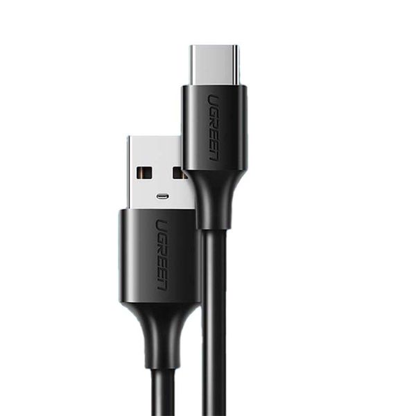Kabel USB do USB-C UGREEN   US287 0,25m (czarny) zdjęcie 3