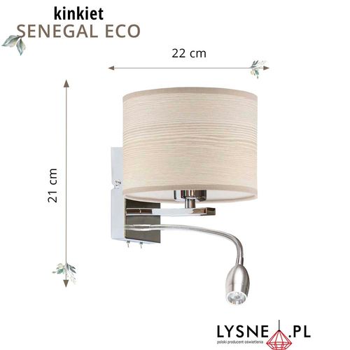 Lampka ścienna SENEGAL ECO na Arena.pl