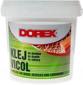 Klej VICOL do drewna papieru tkanin klej typu wikol 1kg Dorex