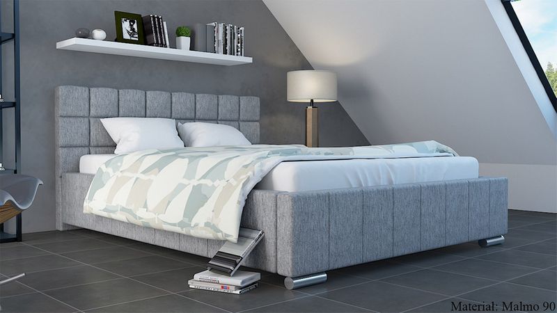 ŁÓŻKO DO SYPIALNI 160x200 Z POJEMNIKIEM ŁÓŻKO TAPICEROWANE zdjęcie 10