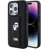 Karl Lagerfeld KLHCP15XGSAKCPK iPhone 15 Pro Max 6.7" czarny/black hardcase
