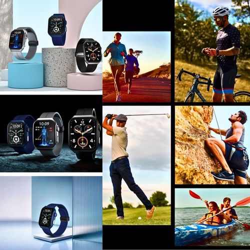 SMARTWATCH Z FUNKCJĄ POMIARU CUKRU GLUKOZA NX15 CIŚNIENIE MENU Polski WATCH na Arena.pl