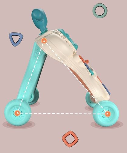 Chodzik Wielofunkcyjny Interaktywny Jeździk Pchacz 3w1 edukacyjny interakty na Arena.pl