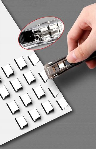 KLIPSY DO DOKUMENTÓW Urządzenie + 50 Klipsów BIURO na Arena.pl