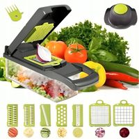 SZATKOWNICA KRAJALNICA WIELOFUNKCYJNA DO WARZYW I OWOCÓW KITCHEN IDEAS