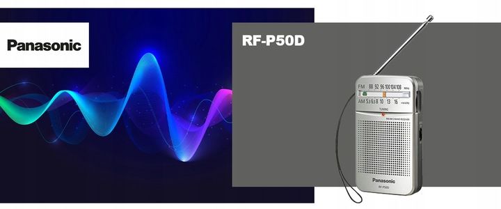 Panasonic RF-P50D Radio przenośne Kieszonkowe zdjęcie 5
