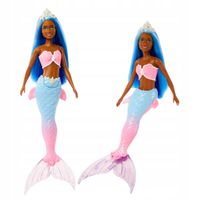 LALKA BARBIE SYRENKA OMBRE-ogony kolorowe warianty