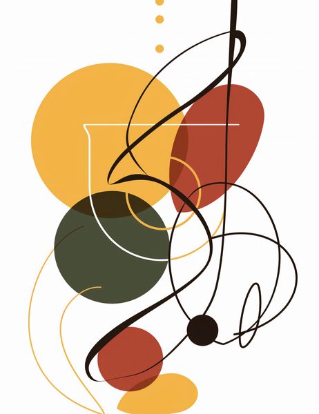 Plakat 50x65cm Taniec Form i Barw zdjęcie 1