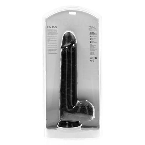 Extra Large Straight With Balls 35,5 Cm - Black na Arena.pl