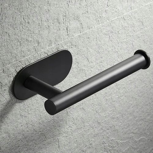 UCHWYT WIESZAK NA PAPIER TOALETOWY BEZ WIERCENIA SAMOPRZYLEPNY WC ŁAZIENKA na Arena.pl