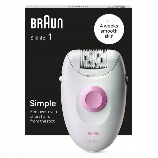 Depilator Braun Silk-épil 1 1-010 zdjęcie 1