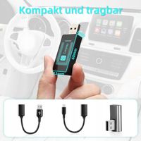 Bezprzewodowy adapter Carplay do iPhone'a iOS 9+ i nowsze Plug & Play