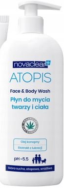 Novaclear Atopis płyn do mycia twarz/ciało 500 ml na Arena.pl