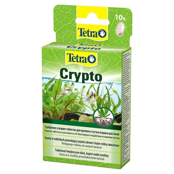 Tetra Crypto 10 - - nawóz w tabletkach do akwarium zdjęcie 1