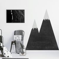 Naklejka Tablicowa Góry T13