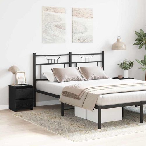 Szafka Nocna z szufladą 2 pcs Czarny dąb 30 x 30 x 40 cm na Arena.pl