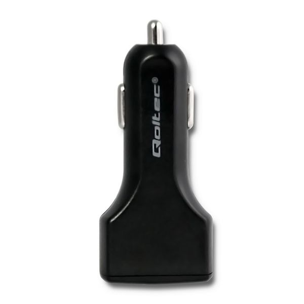 Qoltec Ładowarka samochodowa 12-24V | 24W | 5V | 4.8A | 3xUSB zdjęcie 2