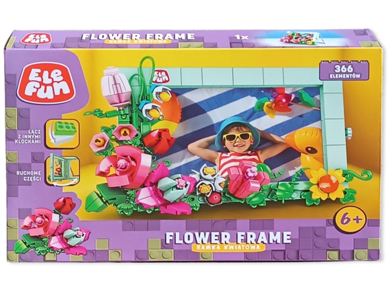 Klocki Elefun - Flower Frame - Ramka kwiatowa 8826 zdjęcie 3