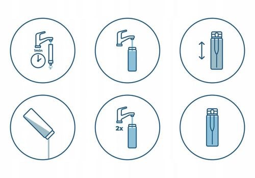 Bidon butelka filtrująca wodę Wessper ActiveMax Clarti 0,68l + 3x na Arena.pl