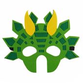 Maska filcowa Dinozaur dino