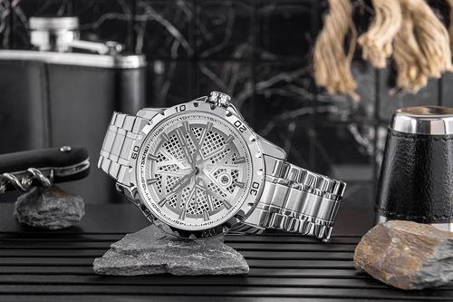 zegarek męski skmei 9337si + box na Arena.pl