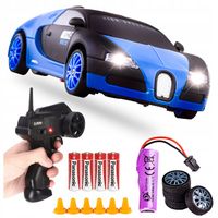 Samochód DRIFT ZDALNIE STEROWANY AUTO RC na PILOT 2.4GHz Car Napęd 4x4 Akum