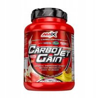 Amix Carbo Jet Gain 1000g Gainer Białko Węglowodany Wanilia