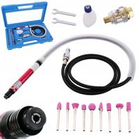 Szlifierka pneumatyczna trzpieniowa palcowa mini ROTAKE rękojeść okrągła