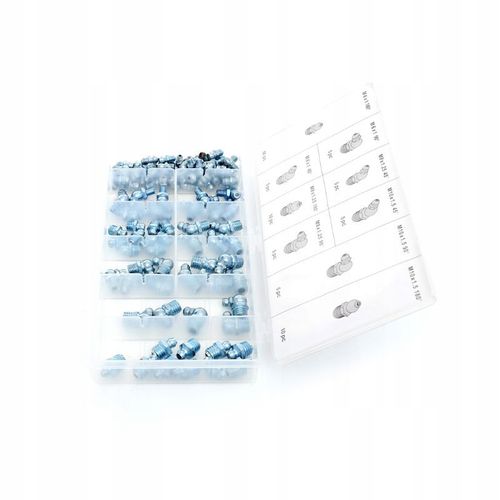 ZESTAW KALAMITEK SMAROWNICZEK M6 M8 M10 110szt MIX ZŁĄCZKI DO SMAROWANIA na Arena.pl