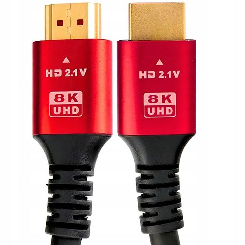KABEL HDMI 2.1 8K 60Hz / 4K 120Hz UHD HDR eARC VRR 48Gbps SPEED na Arena.pl