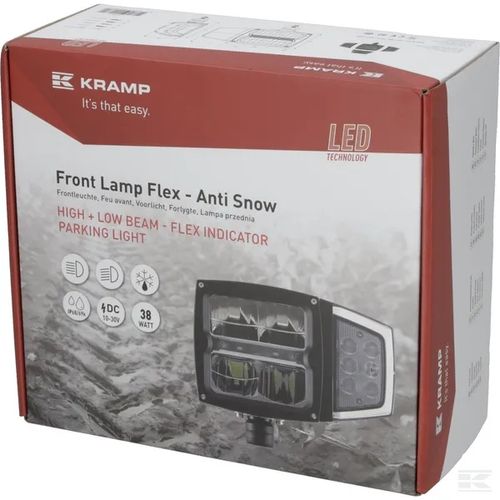 Reflektor Przedni LED, 38W Prostokątny 12/24V na Arena.pl