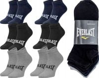6x Skarpety bawełniane EVERLAST skarpetki ZAKOSTKI 39/42