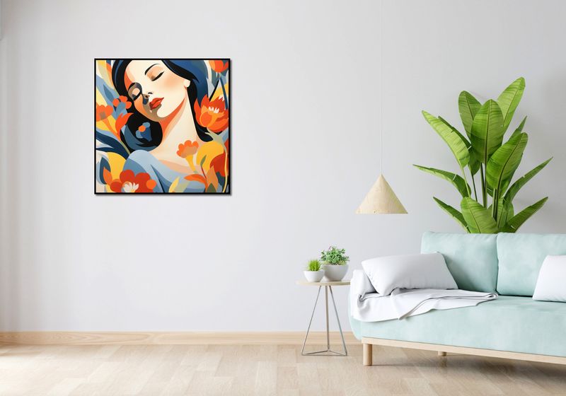 Plakat 80x80cm Urok Wewnętrzny zdjęcie 4
