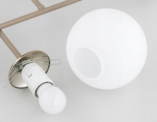 KLOSZ DO LAMPY SUFITOWEJ WISZĄCEJ PODŁOGOWEJ NOCNEJ SZKLANA KULKA E27 na Arena.pl