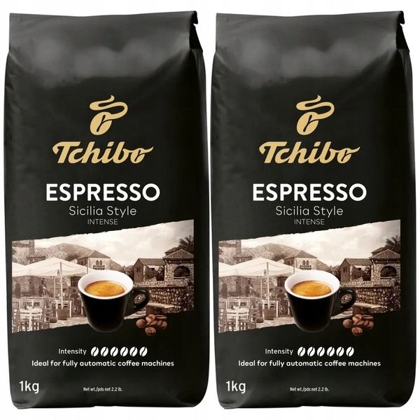 Kawa ziarnista Tchibo Espresso Sicilia Style 2x1kg zdjęcie 1