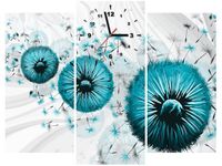 90CM 70 ZEGAR 3 ELEM TURKUSOWE DMUCHAWCE 4 SCIENNY DRUK